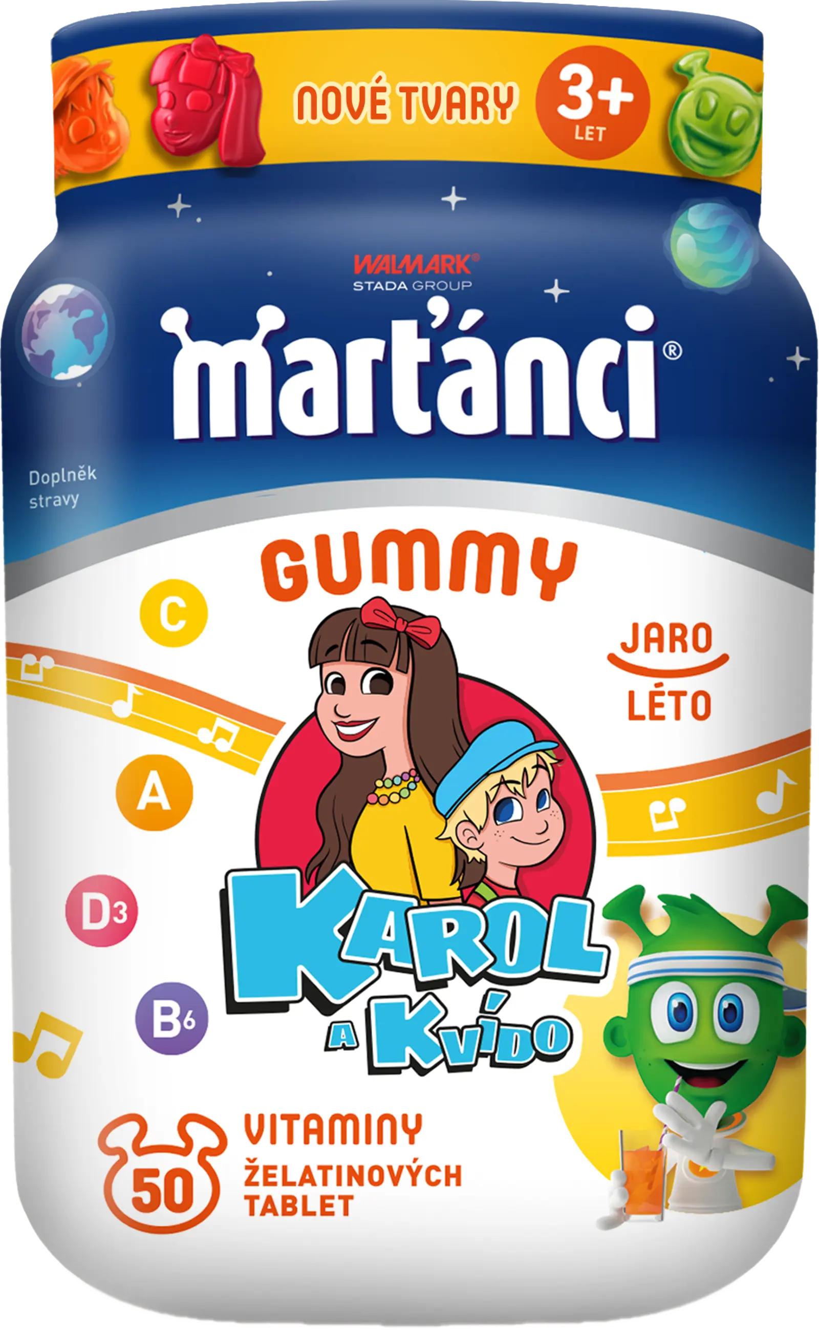 Marťánci Gummy jaro-léto Karol & Kvído 
